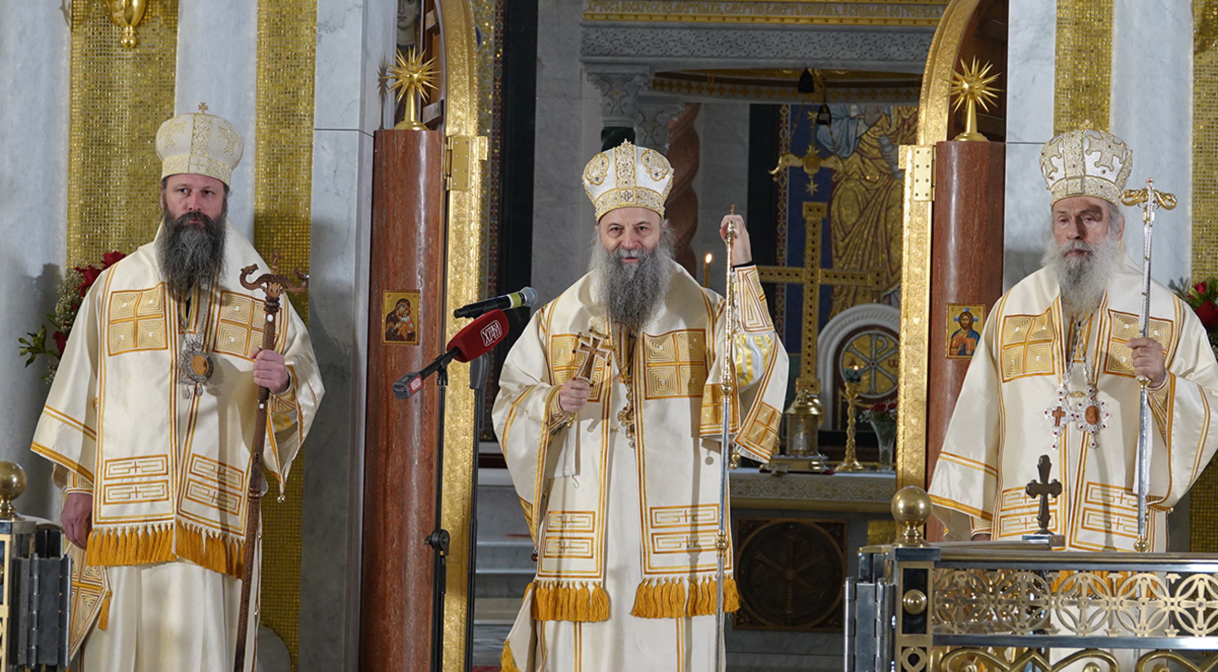 Le patriarche Porphyre : « Pardonnez et priez tous les uns pour les autres »