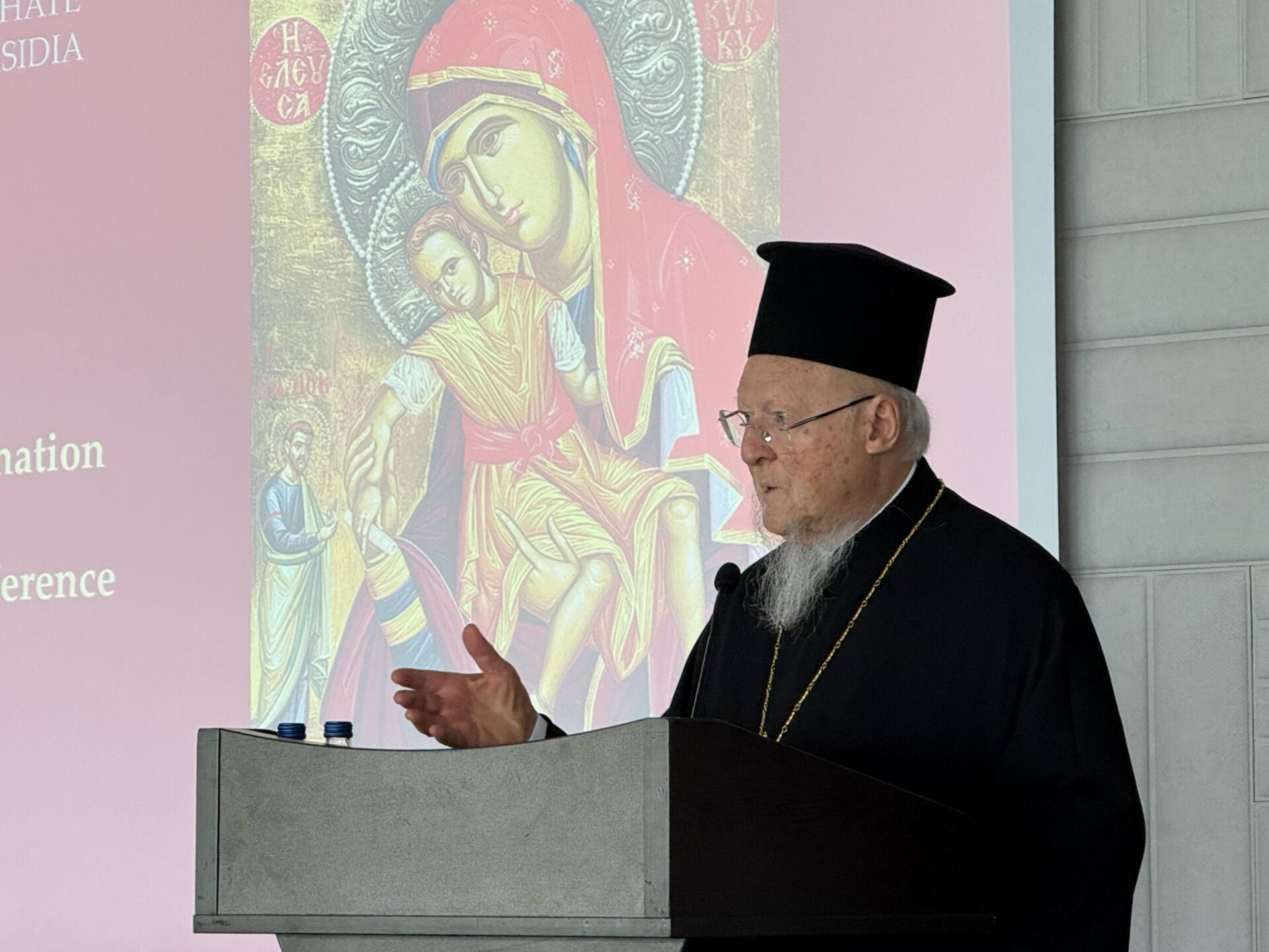 Le patriarche œcuménique : « L’esprit de Nicée doit à nouveau enflammer le message chrétien »