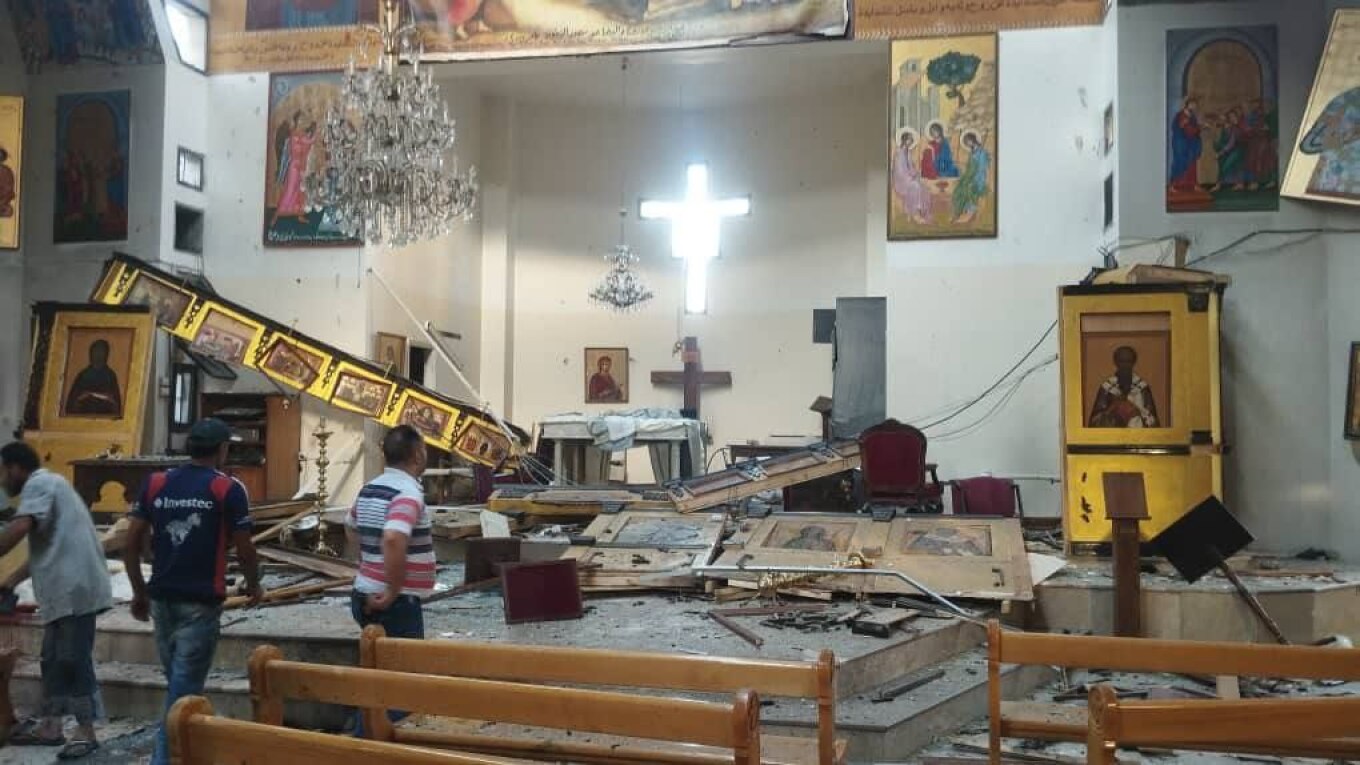 Attentat terroriste contre une église orthodoxe en Syrie