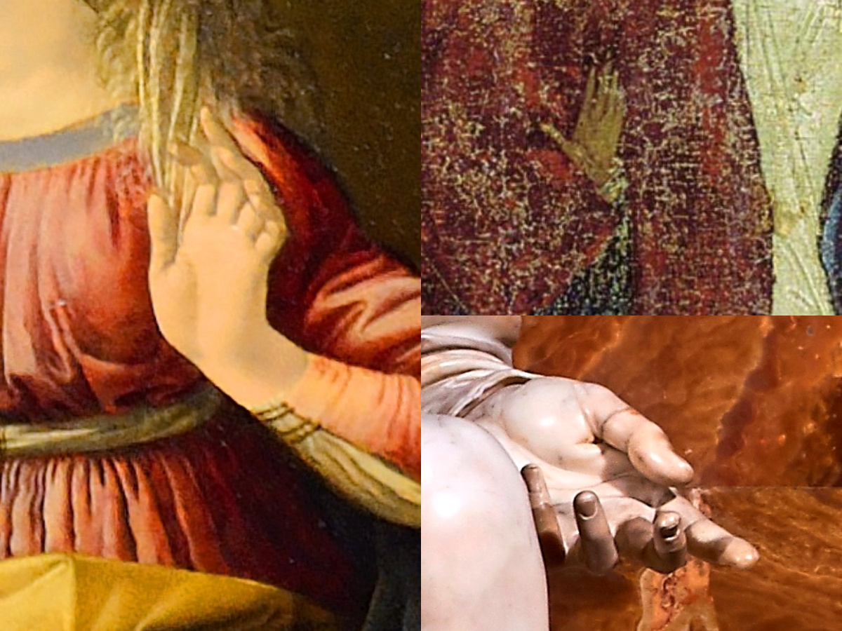 « La main gauche de la Vierge »