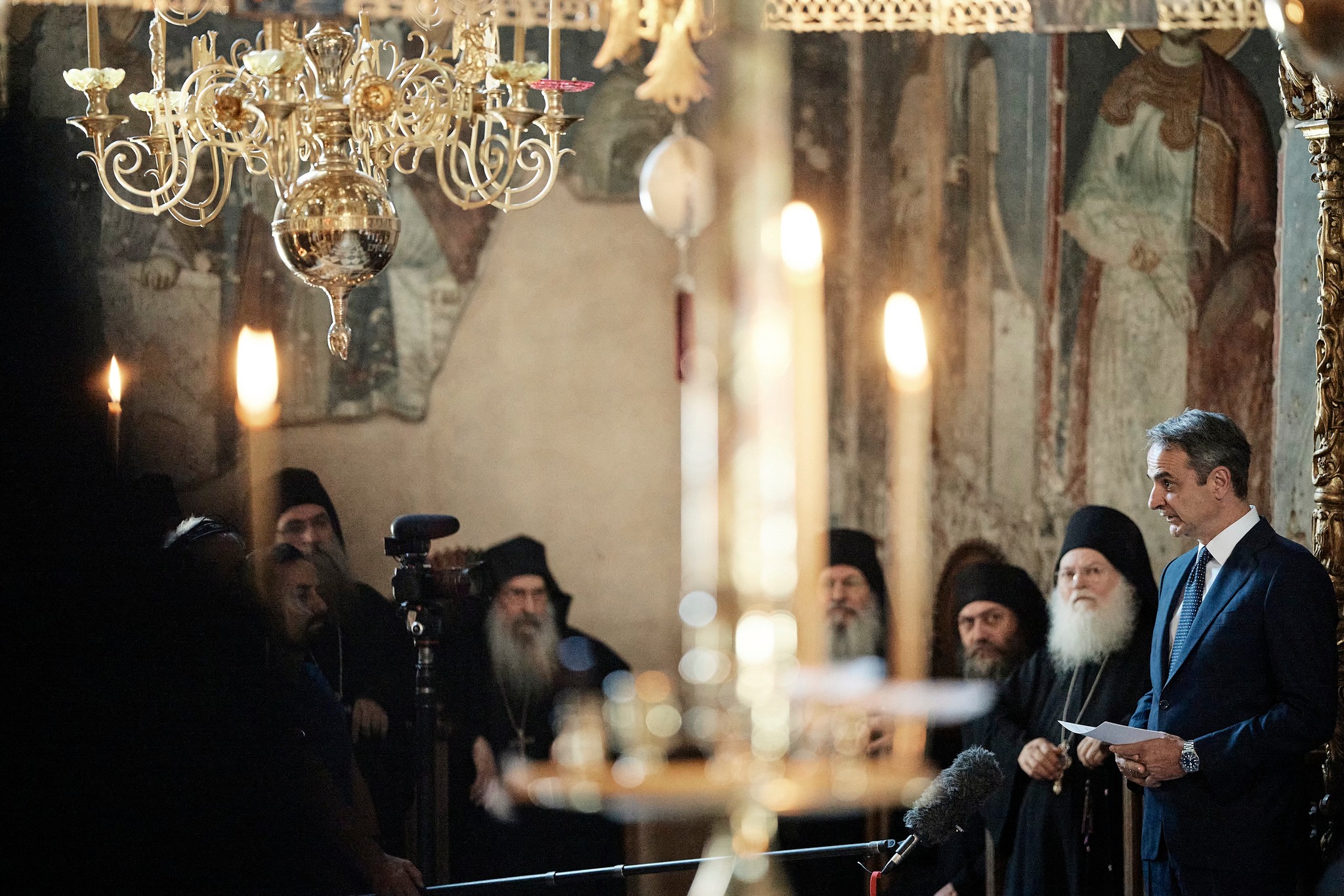 Mise au point de la Synaxe double des moines du Mont Athos au sujet de la récente visite du premier ministre Mitsotakis