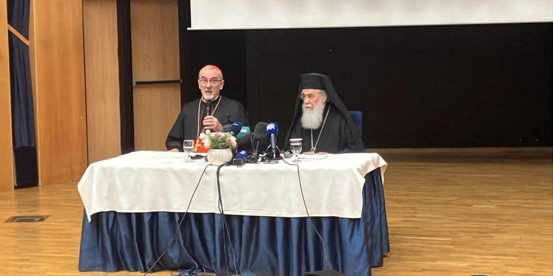 Les patriarches Théophile III et Pizzaballa : « Notre visite à Gaza fut un témoignage pastoral de la présence de l’Église au milieu de profondes blessures »