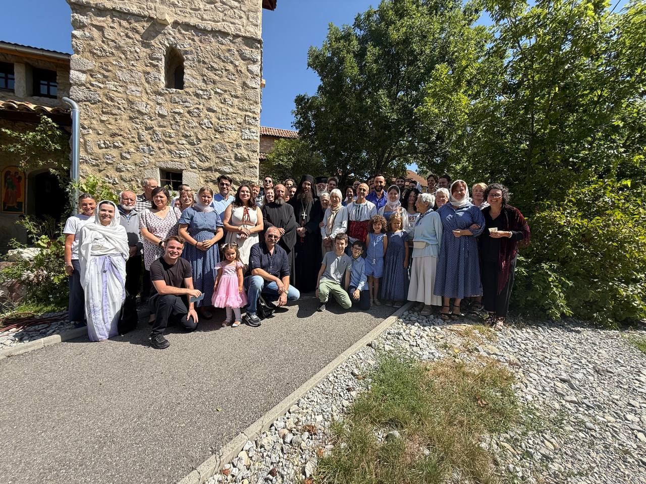À La Faurie, la Dormition rassemble moines et fidèles