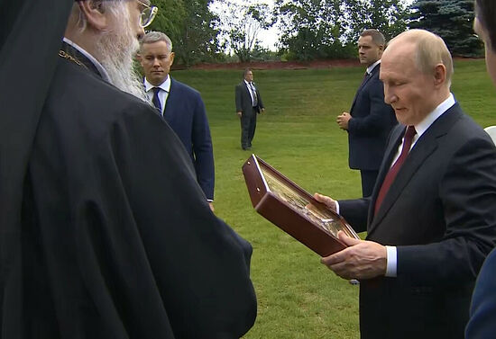 Le président Poutine a rencontré l’archevêque d’Alaska de l’Église orthodoxe en Amérique