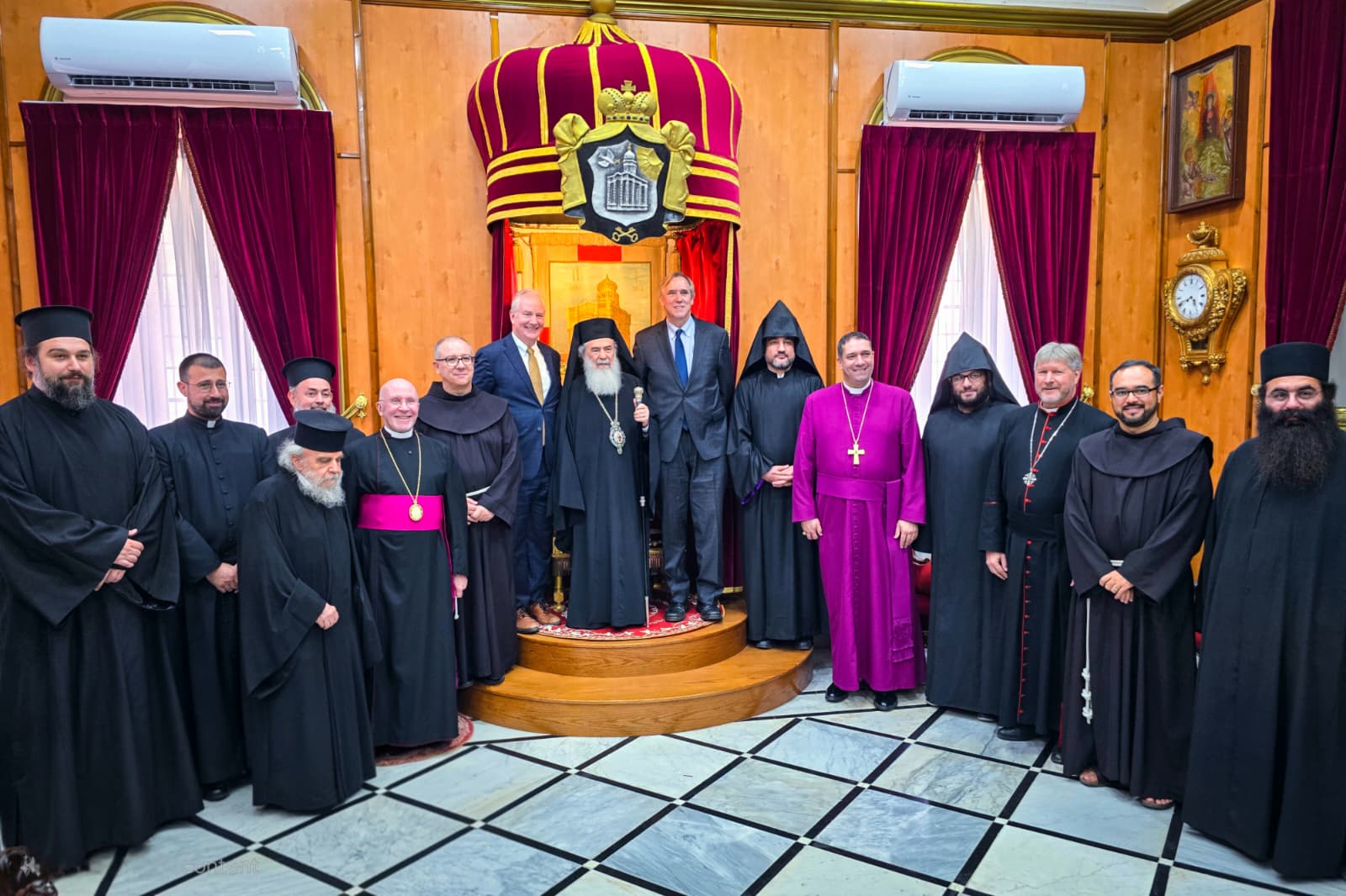 Le patriarche de Jérusalem appelle les autorités américaines à défendre les chrétiens de la région