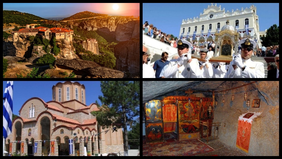 Augmentation constante du tourisme religieux en Grèce – Météores, Tinos, Soumela, Patmos sont les destinations les plus populaires