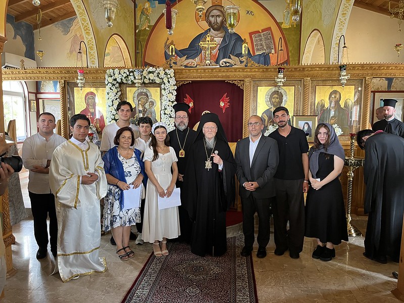 Le Patriarche œcuménique à la célébration des dix ans de l’église de la Mère de Dieu de Pisidie à Alanya