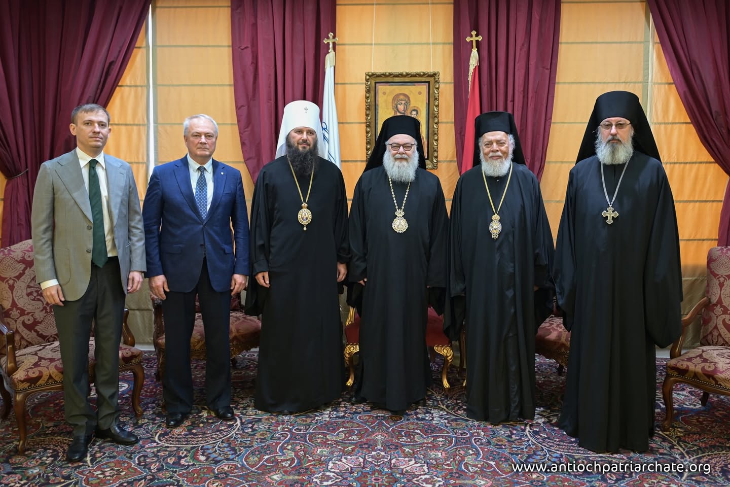 Le patriarche d’Antioche a reçu une délégation de l’Église orthodoxe russe