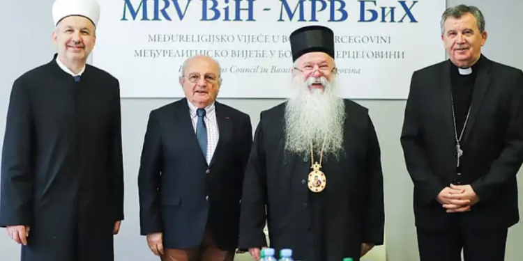 Le Conseil interreligieux de Bosnie-Herzégovine condamne l&rsquo;appel à la création d&rsquo;une « Église orthodoxe bosniaque