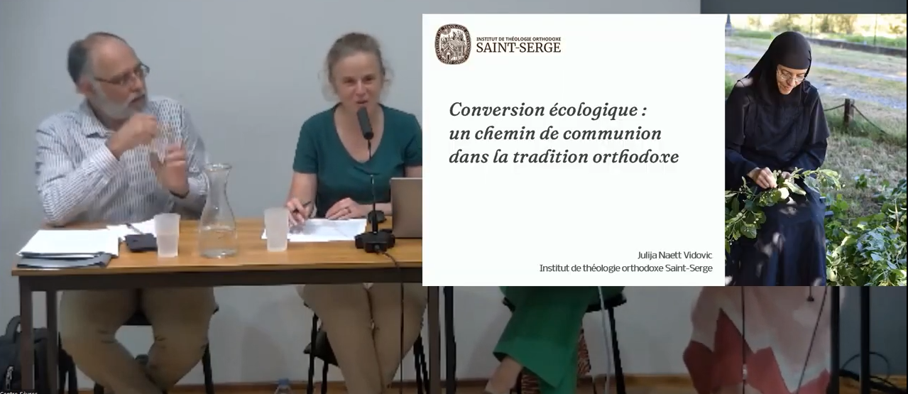 Vidéo :  « Julija Naett-Vidovic – 10 ans après Laudato Si&rsquo; : un regard orthodoxe »