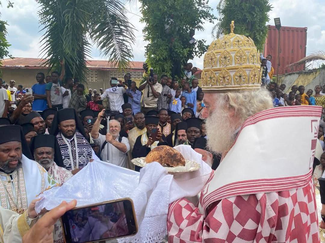 Transfert des reliques de saint Chrysostome, missionnaire en République Démocratique du Congo