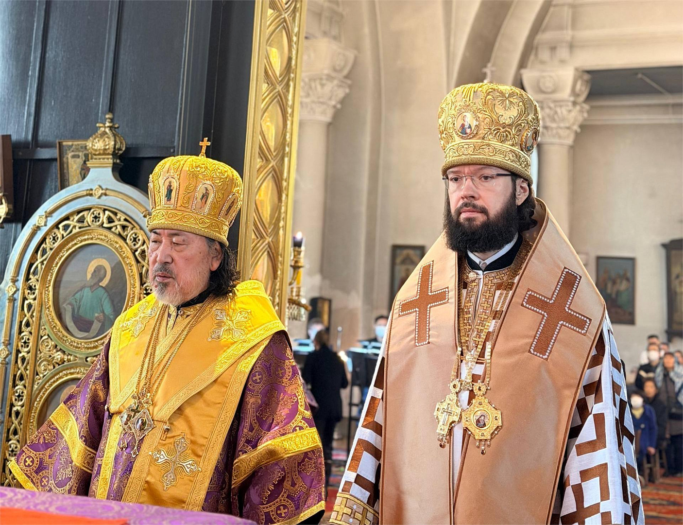 Le métropolite de Volokolamsk Antoine a concélébré avec le primat de l&rsquo;Église orthodoxe autonome du Japon à Tokyo
