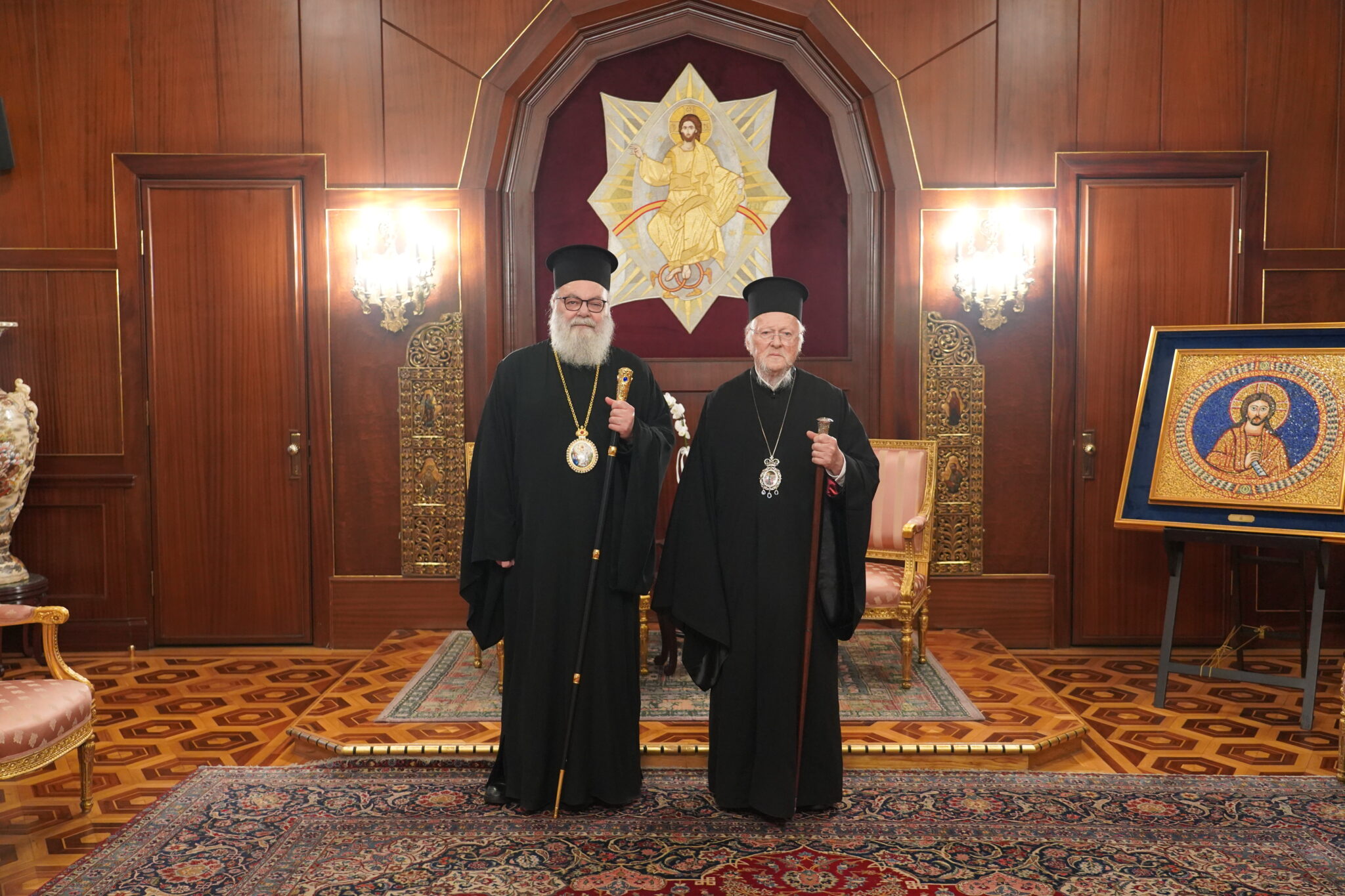 Visite du patriarche d&rsquo;Antioche au Patriarcat œcuménique