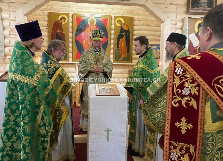 Une chapelle orthodoxe en Finlande, qui avait été vandalisée, a été restaurée et consacrée