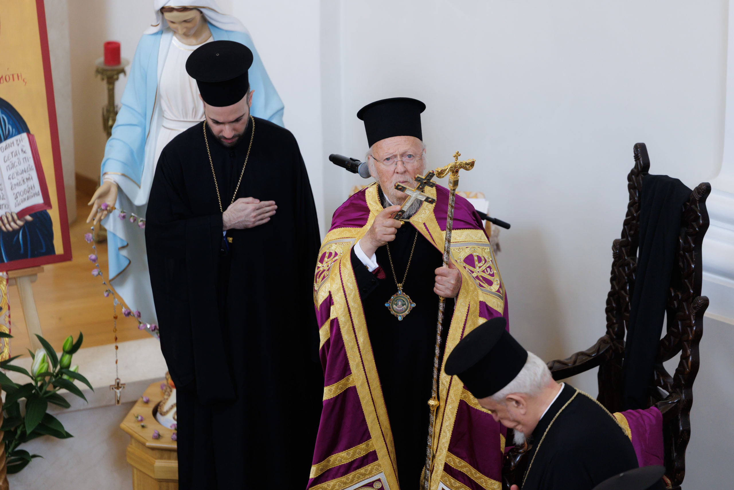 Le patriarche œcuménique installe son exarque patriarcal en Lituanie