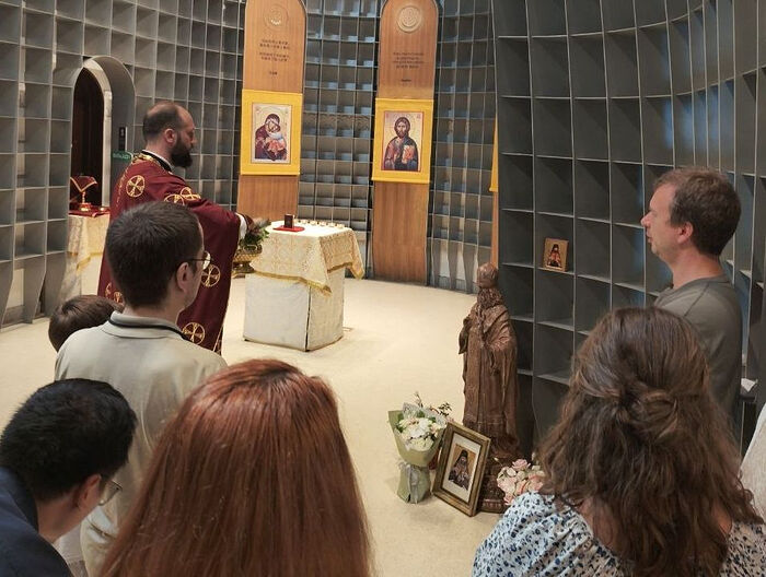 La Liturgie A été Célébrée En L’église Saint Nicolas à Changhaï