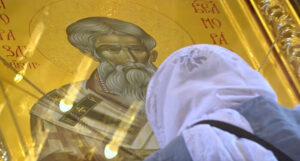 Une Partie Des Reliques De Saint Gorazd