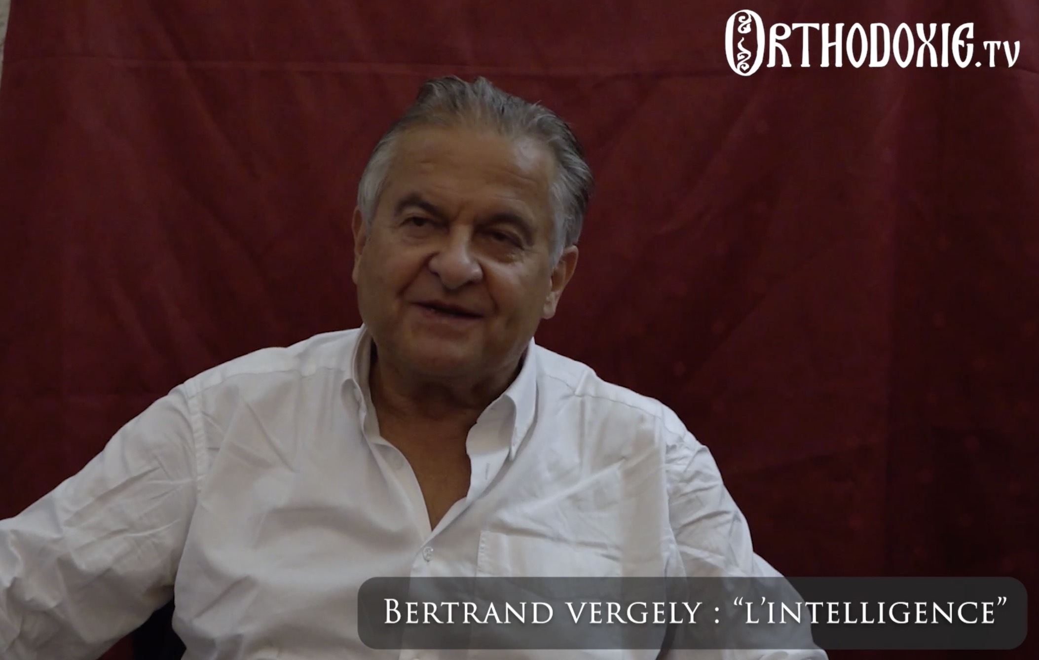 Bertrand Vergely : « L’intelligence »